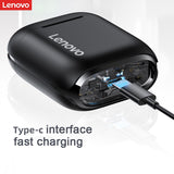 FONES DE OUVIDO SEM FIO BLUETOOTH 5.0 LP2 LENOVO