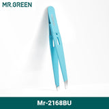 PINÇA PARA SOBRANCELHA AÇO INOXIDÁVEL MR-2168 MR. GREEN