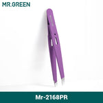 PINÇA PARA SOBRANCELHA AÇO INOXIDÁVEL MR-2168 MR. GREEN