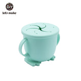 COPO DE SILICONE PARA BEBÊS À PROVA DE DERRAMAMENTO PAISLEY LET'S MAKE