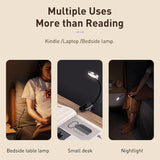 LUMINÁRIA PARA LEITURA C/ CLIPS DE LÂMPADA LED S/ FIO RECARREGÁVEL USB BASEUS
