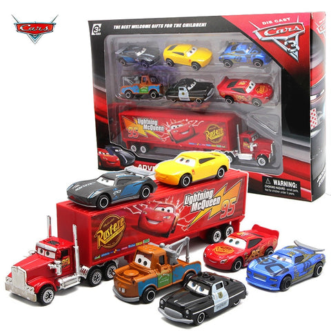 KIT CARROS RELÂMPAGO MCQUEEN PIXAR DISNEY DIE CAST