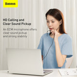 FONE DE OUVIDO COM MICROFONE H-19 PO4 BASEUS