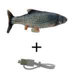 BRINQUEDO PEIXE ELÉTRICO 30CM P/ GATOS DCPET