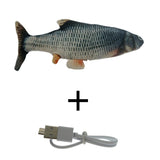 BRINQUEDO PEIXE ELÉTRICO 30CM P/ GATOS DCPET
