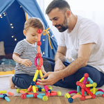BLOCOS CONSTRUTORES MAGNÉTICOS MINI TUDOU