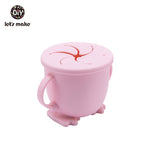 COPO DE SILICONE PARA BEBÊS À PROVA DE DERRAMAMENTO PAISLEY LET'S MAKE