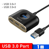ADAPTADOR USB 4 PORTAS C HUB SPLITTER BASEUS