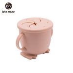 COPO DE SILICONE PARA BEBÊS À PROVA DE DERRAMAMENTO PAISLEY LET'S MAKE