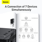 MINI ADAPTADOR BLUETOOHT 5.1 PORTÁTIL BA04 BASEUS