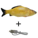 BRINQUEDO PEIXE ELÉTRICO 30CM P/ GATOS DCPET