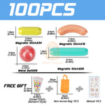BLOCOS CONSTRUTORES MAGNÉTICOS MINI TUDOU