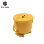 COPO DE SILICONE PARA BEBÊS À PROVA DE DERRAMAMENTO PAISLEY LET'S MAKE