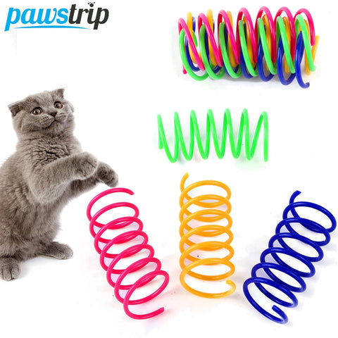 MOLA DE BRINQUEDO INTERATIVA PARA GATOS 8/12/16/20PÇS COLORIDAS 3PH20015 PAWSTRIP