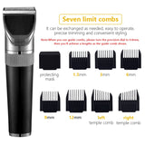 MÁQUINA BARBA E CABELO IMPERMEÁVEL USB P93155 MUBITTU
