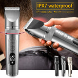 MÁQUINA BARBA E CABELO IMPERMEÁVEL USB P93155 MUBITTU