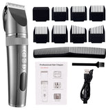 MÁQUINA BARBA E CABELO IMPERMEÁVEL USB P93155 MUBITTU