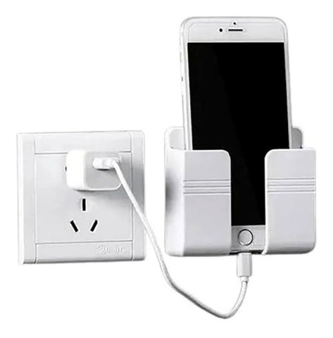 SUPORTE MULTIUSO PARA CARREGAR CELULAR NA PAREDE 3PCS PT-IOIUUY